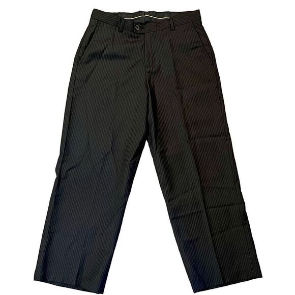 Class Club Gold Label Pinstripe Boys Dress Pants 14 - Picture 1 of 8